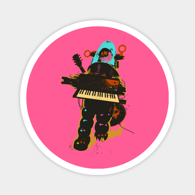 ROBOT SYNTH Magnet by Showdeer